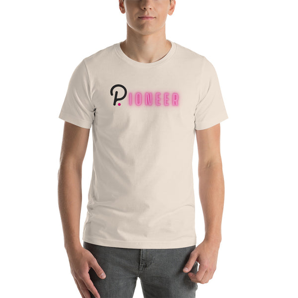 Polkadot Krypto-Pioneer: Kurzärmeliges Unisex-T-Shirt
